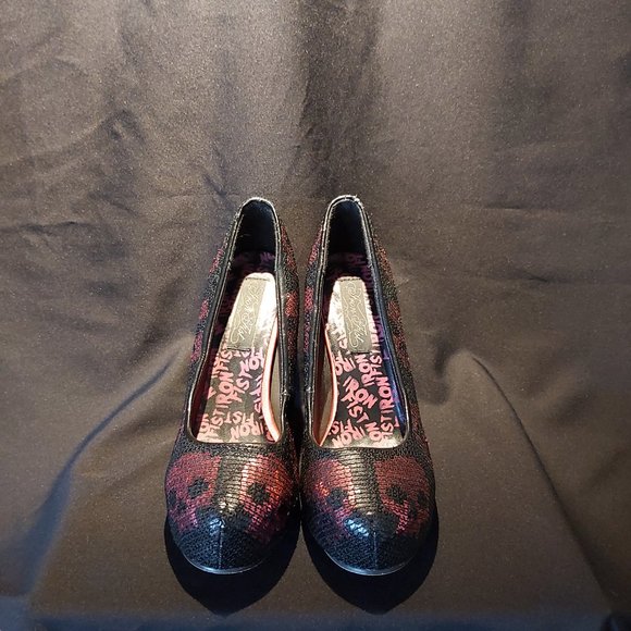 Sequin High Heels - Picture 2 of 4